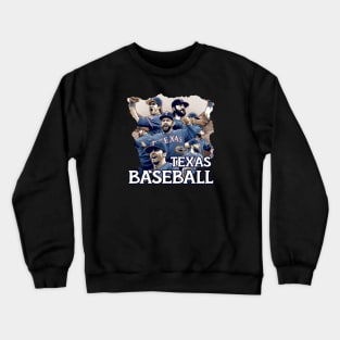 TEXAS BASEBALL Crewneck Sweatshirt